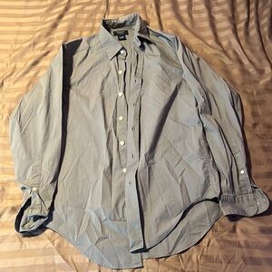 Brooks brothers button down, size small , dark green
